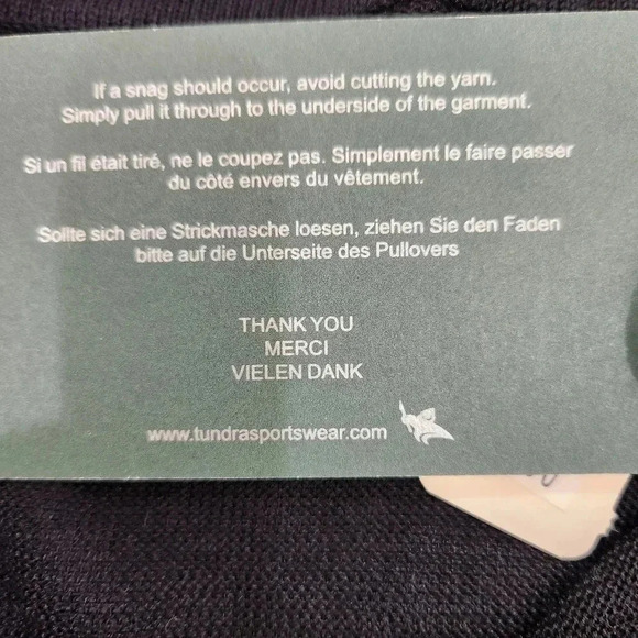 Vintage Silk Tundra Pullover half zip Geo Sweater, Men's Medium( Listing as) - Picture 7 of 7